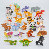 Animals 3D puzzles (30 varieties )