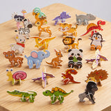 Animals 3D puzzles (30 varieties )
