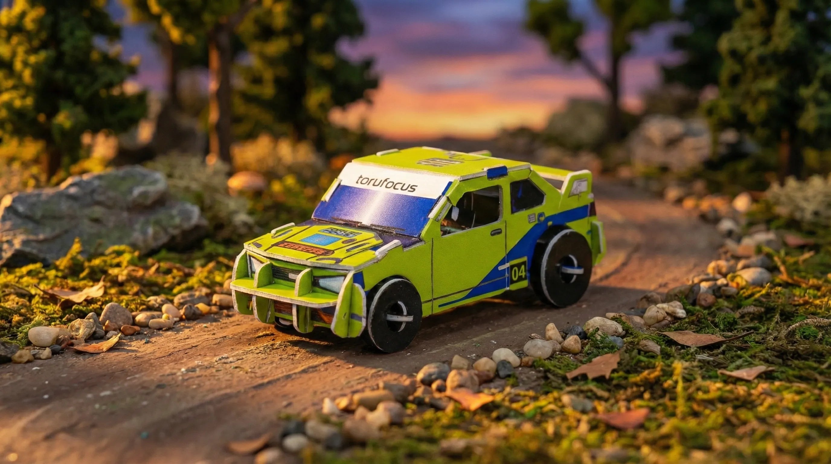 Trail Blazer Off-Road Jeep 3D Jigsaw Puzzle