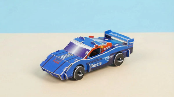 Thunder Racing Car 3D Jigsaw Puzzle