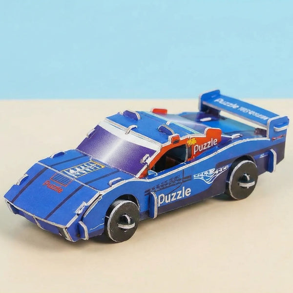 Thunder Racing Car 3D Jigsaw Puzzle