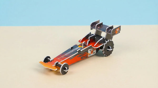 Drag Racing Car 3D Jigsaw Puzzle