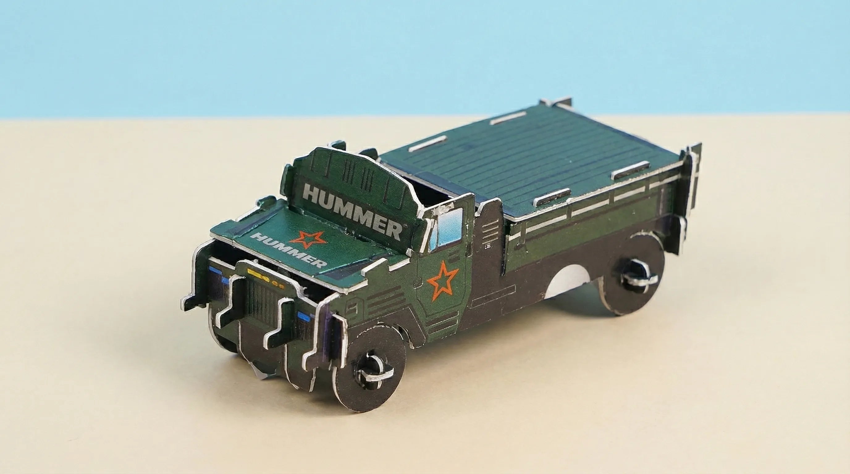 Military Cargo Truck 3D Jigsaw Puzzle