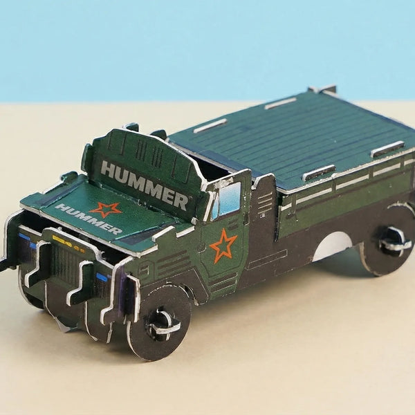 Military Cargo Truck 3D Jigsaw Puzzle