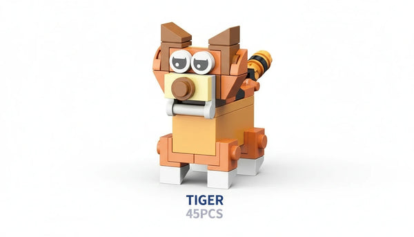 Tiger Building Block Pencil Sharpener