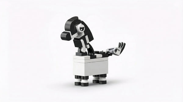 Zebra Building Block Pencil Sharpener