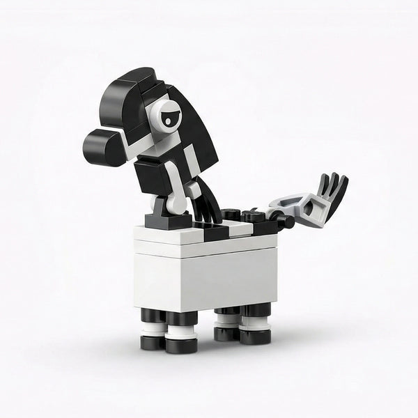 Zebra Building Block Pencil Sharpener